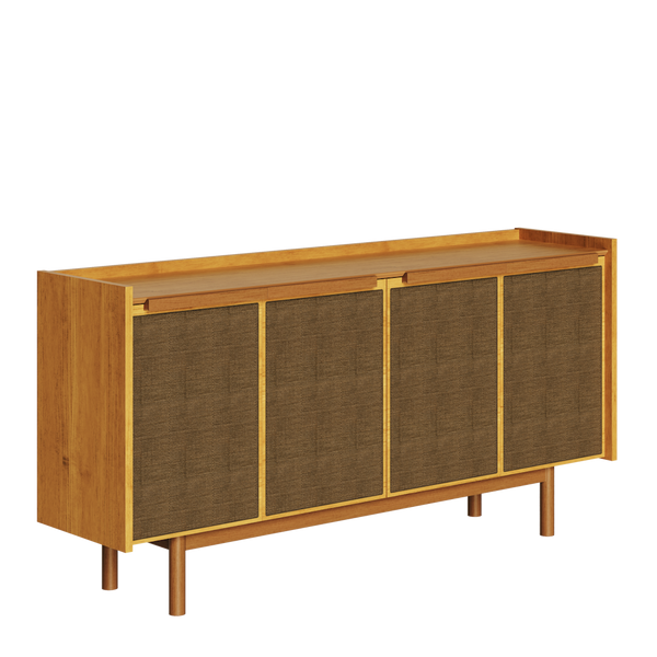 Balcão Buffet Dune Imcal 180cm 4 Portas Nature