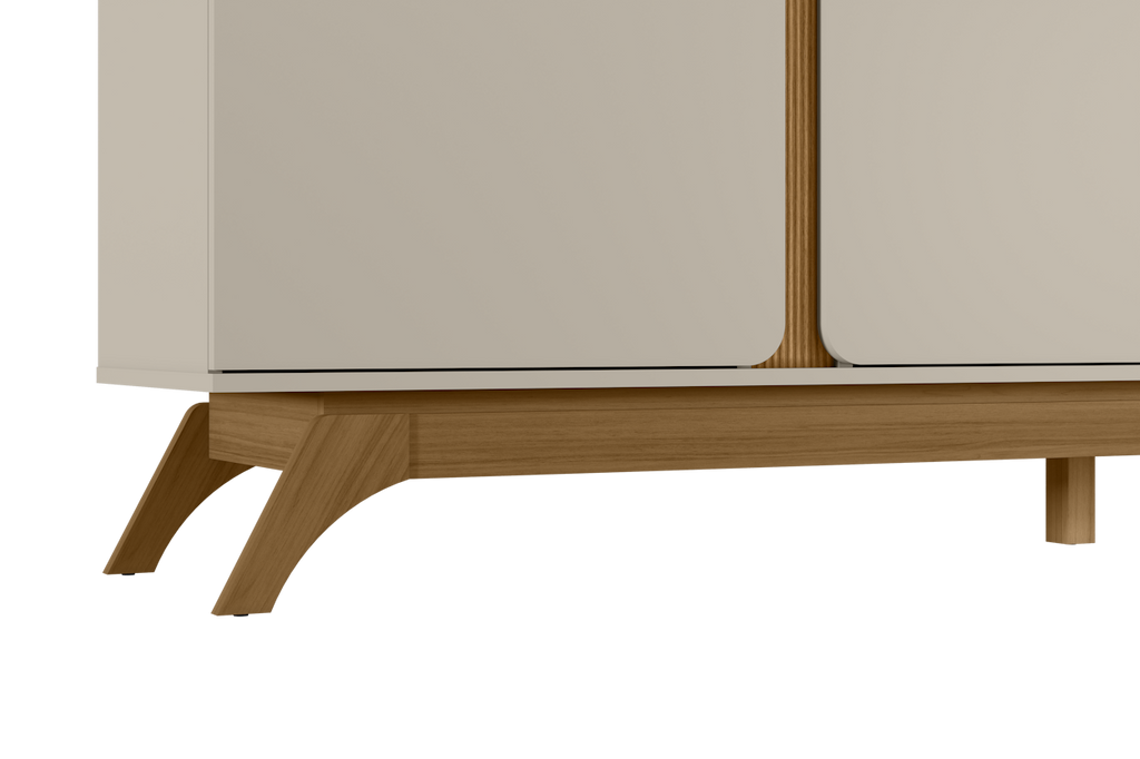 Rack Istambul Linea 200cm Nature e Off White