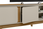 Rack Istambul Linea 200cm Nature e Off White