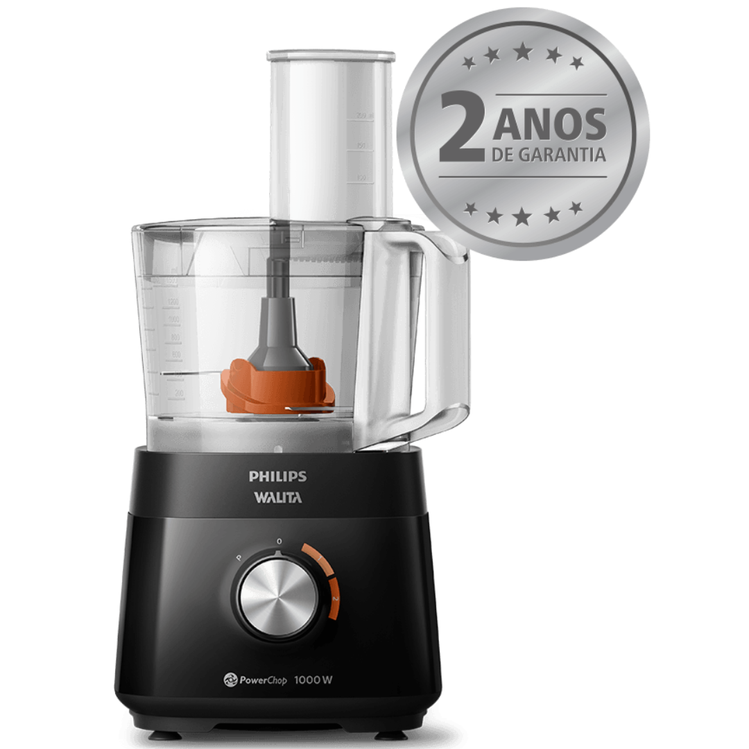 Processador de Alimentos Philips Walita PowerChop HR7304 1000W 220V
