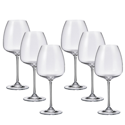 Jogo de 6 Taças para Vinho Tinto Dayhome Alizee 610ml