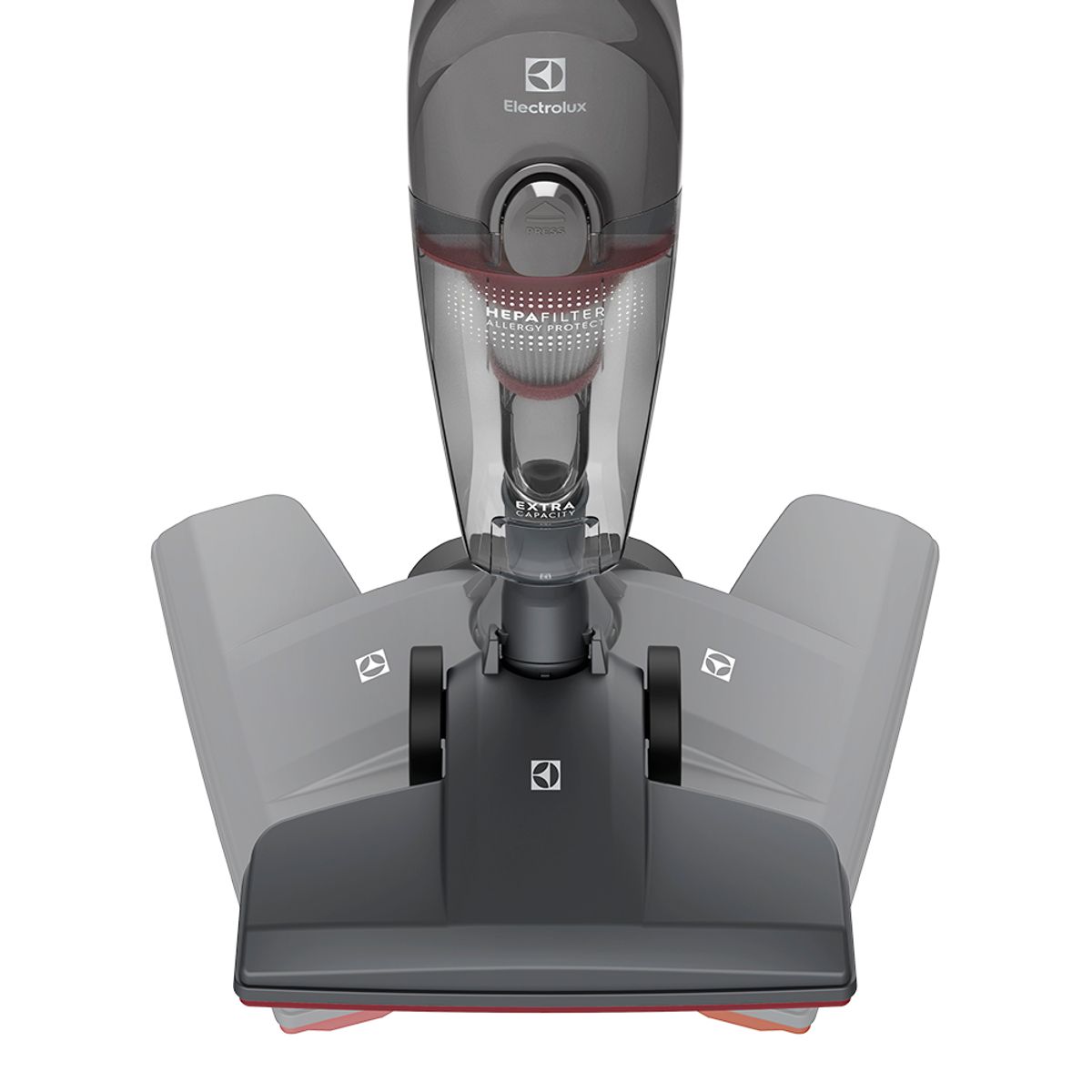 Aspirador de Pó Vertical 2 em 1 Electrolux STK15 Preto 220V