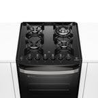 Fogão de Embutir 4 Bocas Electrolux Preto Experience FE4EP com Mesa de Vidro, PerfectCook360 e VaporBake 220V