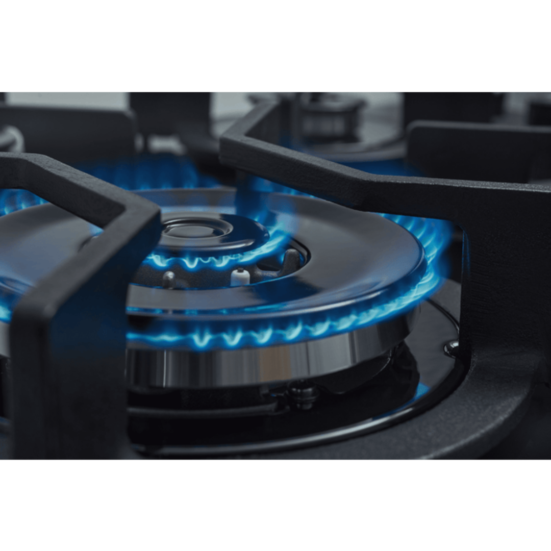 Cooktop Infinity à Gás Fischer 4 Bocas Grades em Ferro Fundido Tripla Chama Preto Bivolt