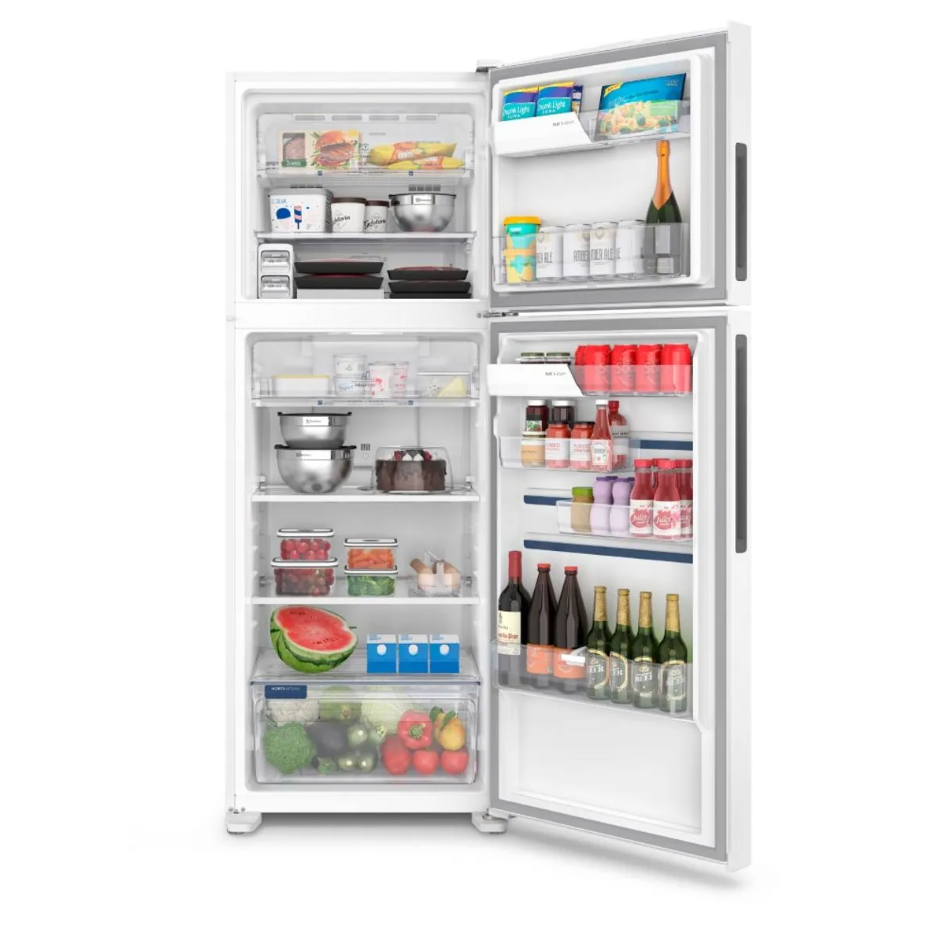 Refrigerador Electrolux 480L IT70 Duplex Efficient AutoSense SmartBivolt Branco Bivolt
