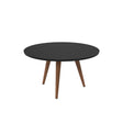 Mesa de Centro Slim Patrimar Redonda Preto