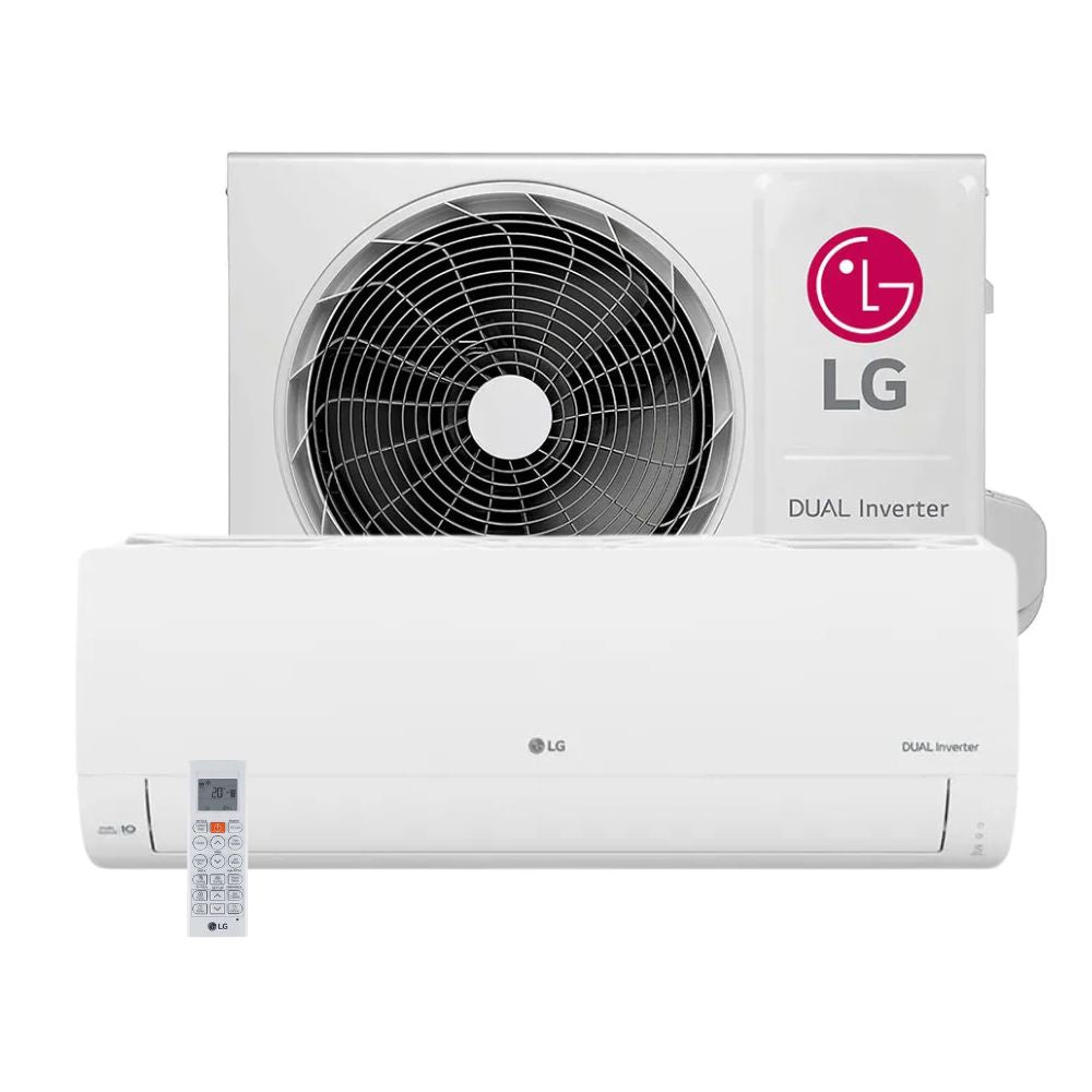 Ar-Condicionado LG Dual Inverter Compact +AI 9000 BTUs Frio 220V