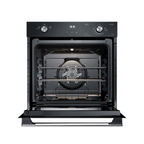 Forno de Embutir a Gás Electrolux 80L OE8GH Efficient PerfectCook 360 e Grill Preto 220V