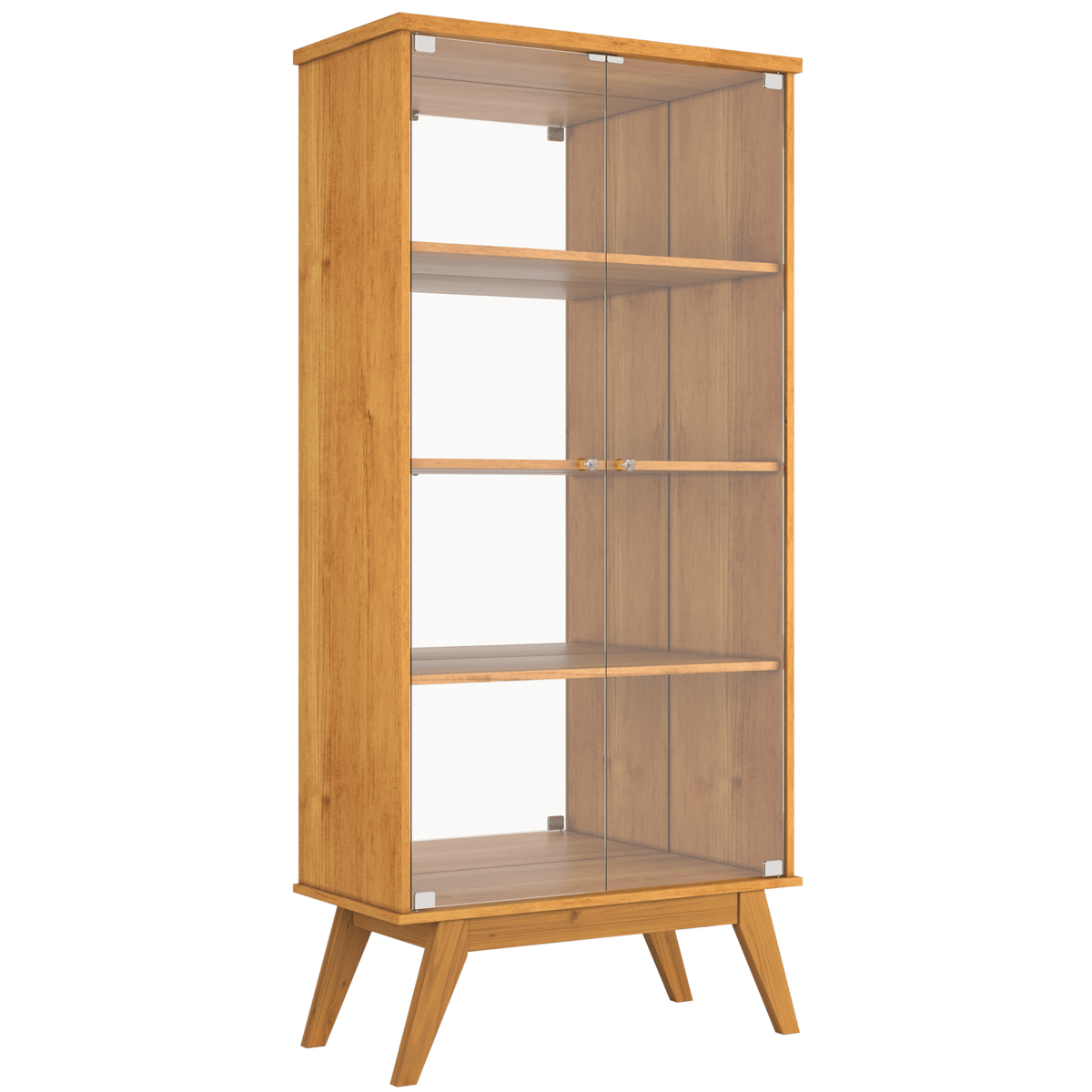 Cristaleira Orion Patrimar 77cm 2 Portas Cinamomo