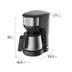 Cafeteira Elétrica Efficient Electrolux  ECM22 com Jarra Inox 220V