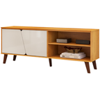 Rack Mark DJ Móveis 150cm Cedro e Bali