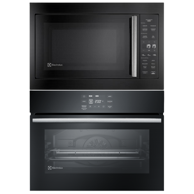 Kit Electrolux de Embutir Forno Elétrico OE5EA 50L com AirFryer + Micro-ondas 34L ME3BP 220V