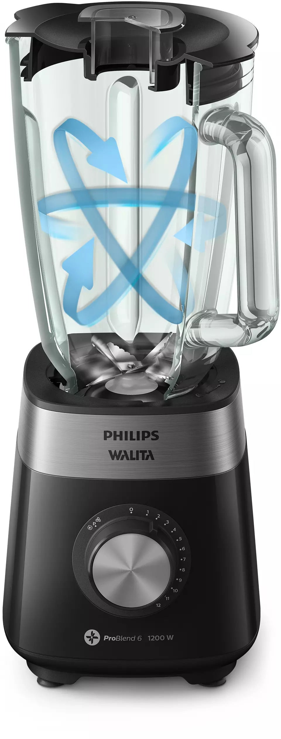Liquidificador Philips Walita Série 5000 1200W RI2242 Preto 220V