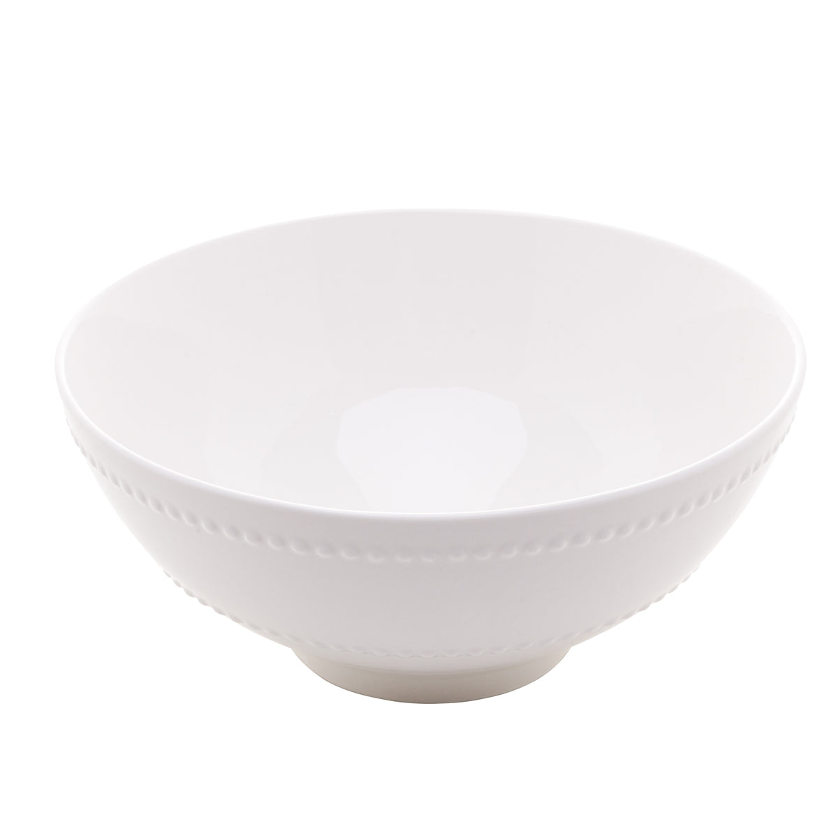Bowl de Porcelana Coliseu New Bone Pearl 19,5x8,8cm