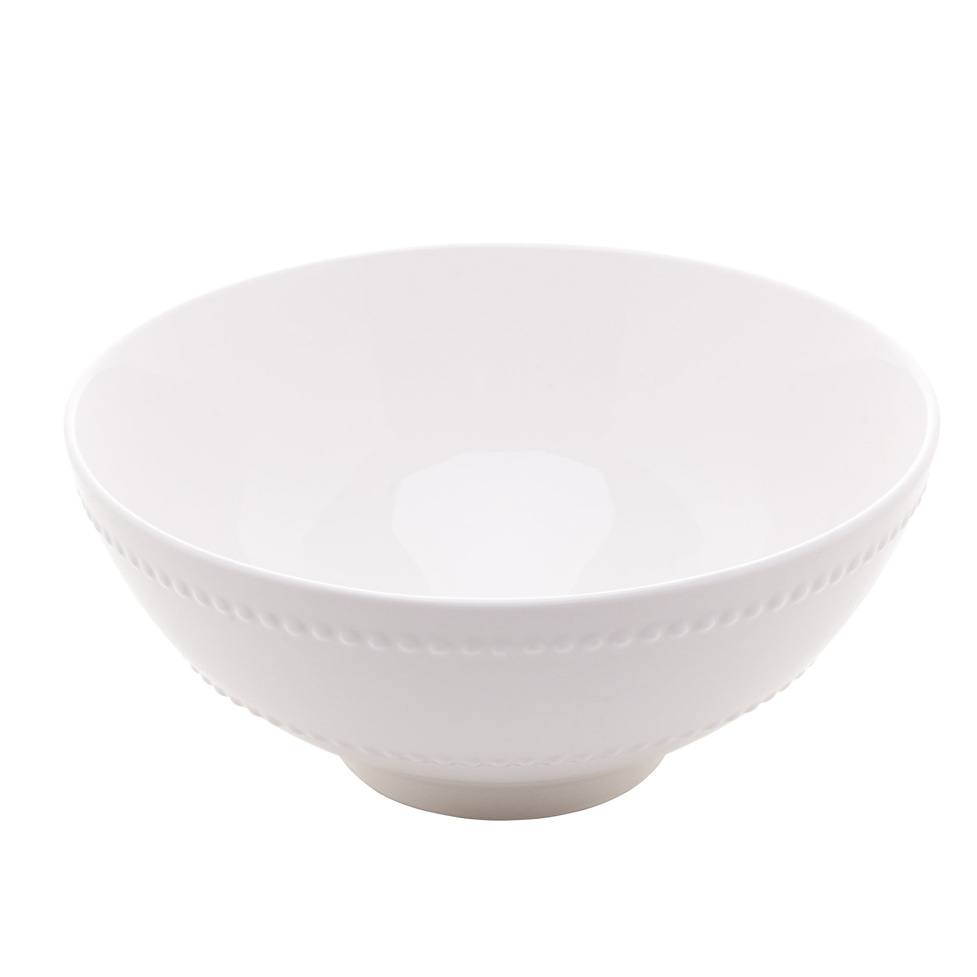 Bowl de Porcelana Coliseu New Bone Pearl 19,5x8,8cm