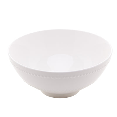 Bowl de Porcelana Coliseu New Bone Pearl 19,5x8,8cm