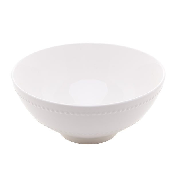 Bowl de Porcelana Coliseu New Bone Pearl 19,5x8,8cm