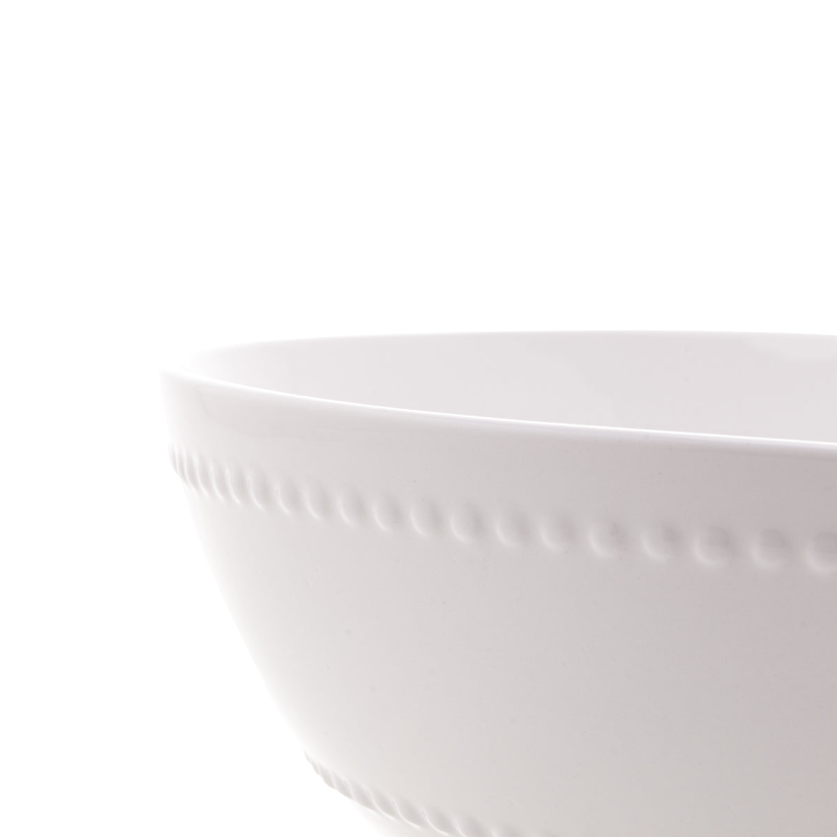 Bowl de Porcelana Coliseu New Bone Pearl 19,5x8,8cm