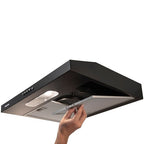 Depurador de Ar Slim 60cm 3 Velocidades Suggar DPS162PT Preto 220V