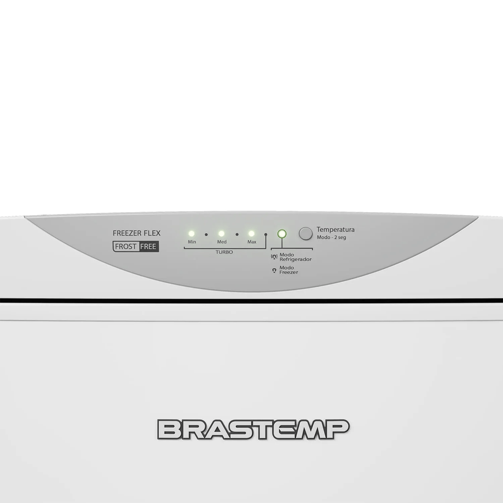 Freezer Vertical Flex Brastemp 276L BVR28PB Frost Free Branco 220V