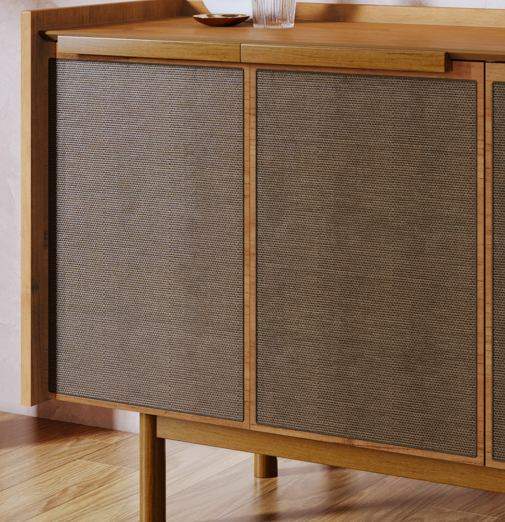 Balcão Buffet Dune Imcal 180cm 4 Portas Nature