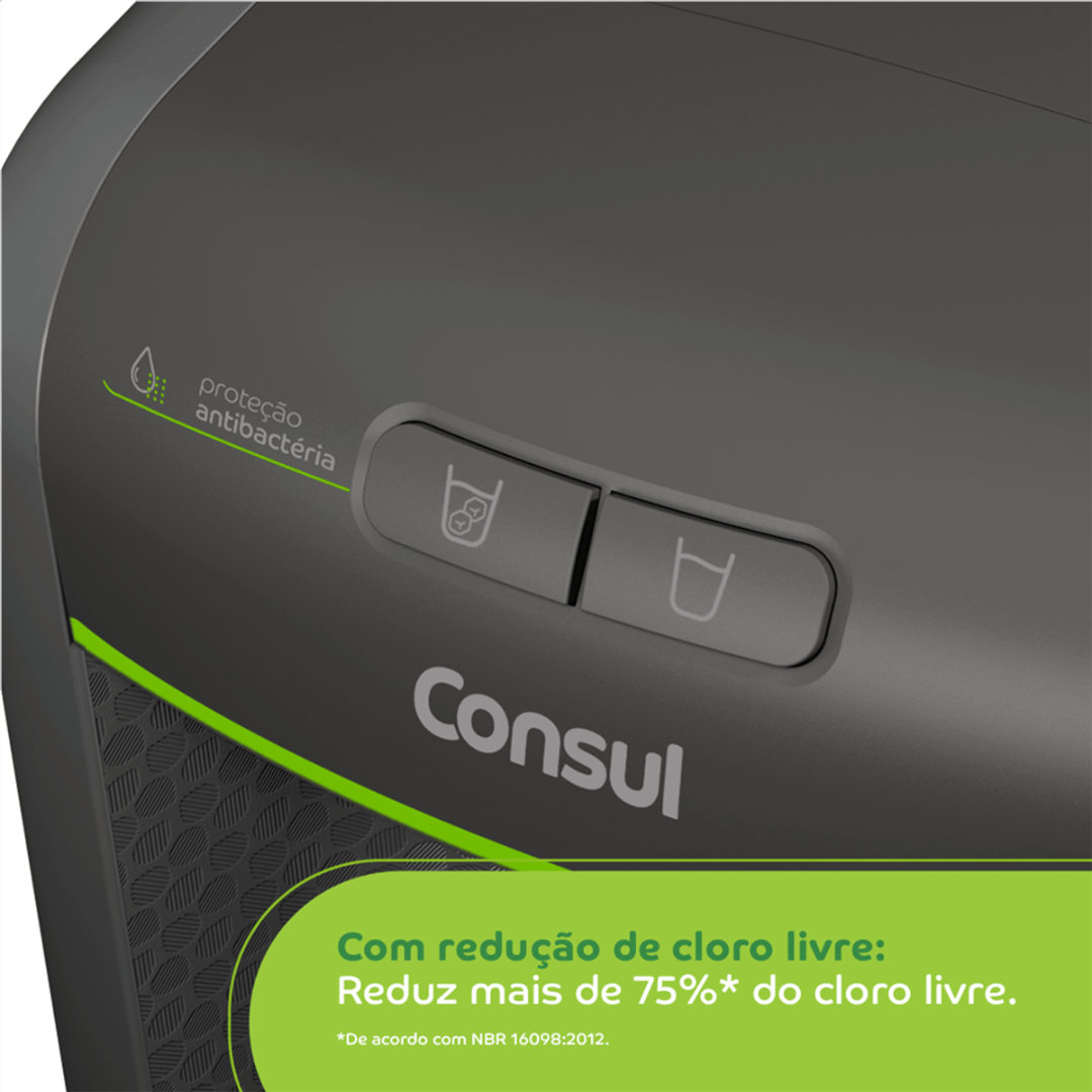 Purificador de Água Consul CPB34AF Proteção Antibactérias Cinza Bivolt