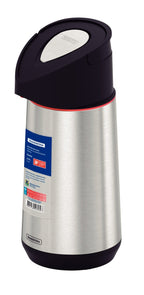 Garrafa Térmica Tramontina Exata em Aço Inox 1,2L Inox/Preto