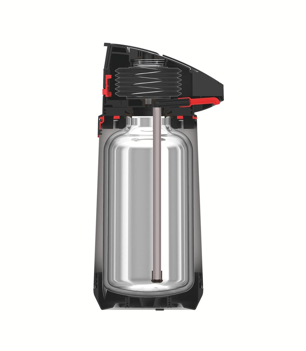 Garrafa Térmica Tramontina Exata em Aço Inox 1,2L Inox/Preto