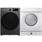 Conjunto Brastemp Lavadora de Roupas 14kg Inverter BNF14AS + Secadora de Parede 10kg BSI10BB 220V