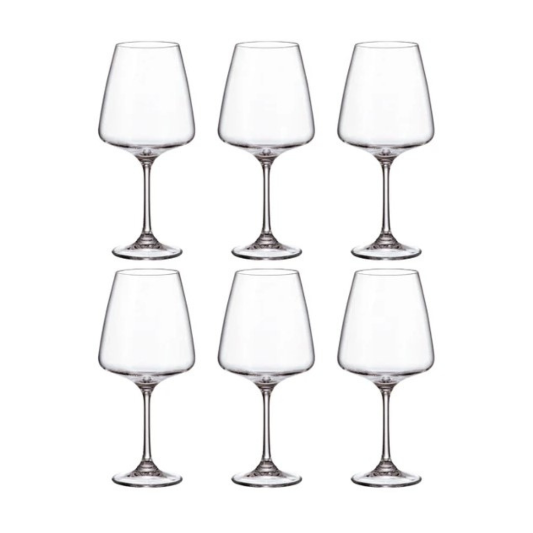 Jogo de 6 Taças Corvus Full-Fit Cristal Ecológico 570ml