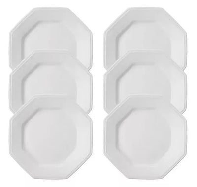 Jogo de 6 Pratos Rasos Schmidt Prisma 1ª Linha