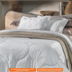 Porta Travesseiro Altenburg Blend Elegance 50x70cm Blanc