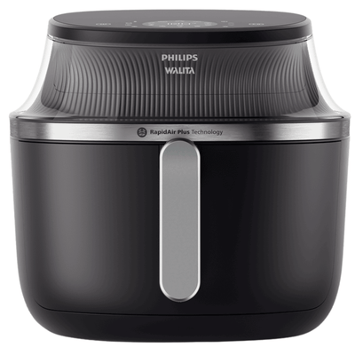Fritadeira Elétrica Sem Óleo AirFryer 7,2L Philips Walita Série 3000 Preto 220V