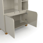 Livreiro Estante Taurus 2 Portas Patrimar Off White