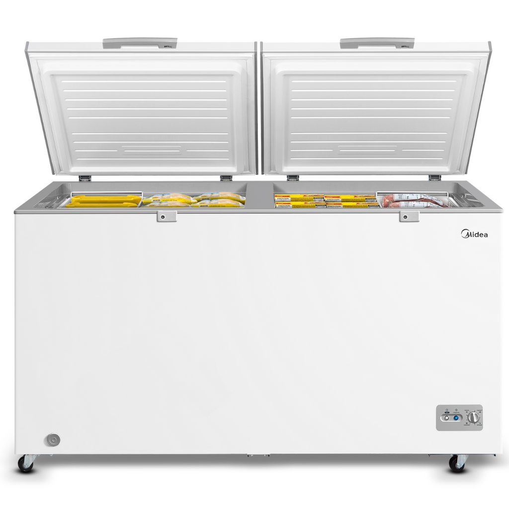 Freezer Horizontal Midea 508L 2 Tampas Branco 220V