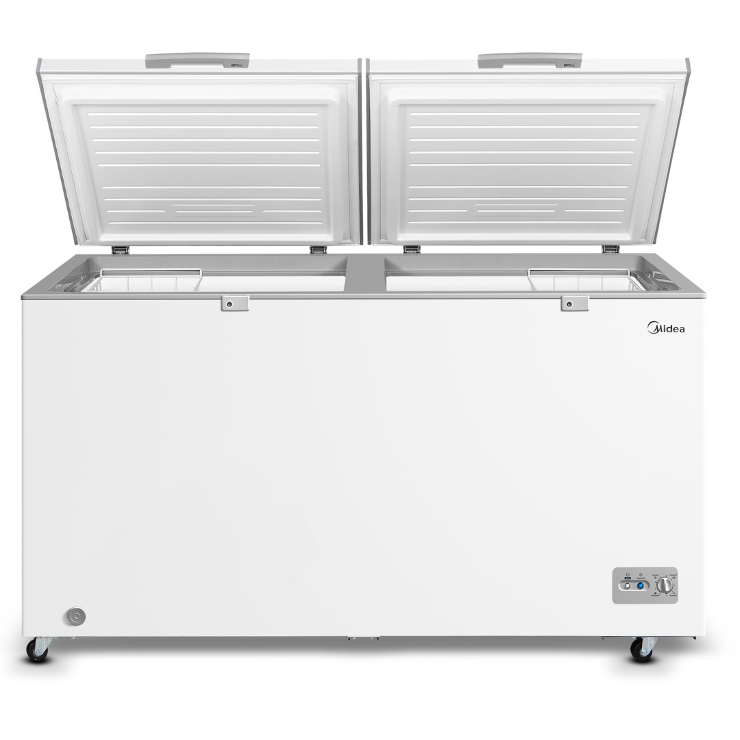 Freezer Horizontal Midea 508L 2 Tampas Branco 220V