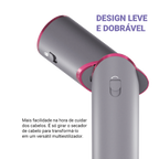 Secador de Cabelo Philco Tecnologia Fast Dry 1450W Cinza e Rosa 220V