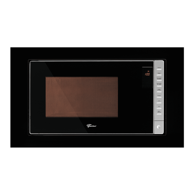 Micro-ondas de Embutir Fischer 25L Fit Line Preto 220V