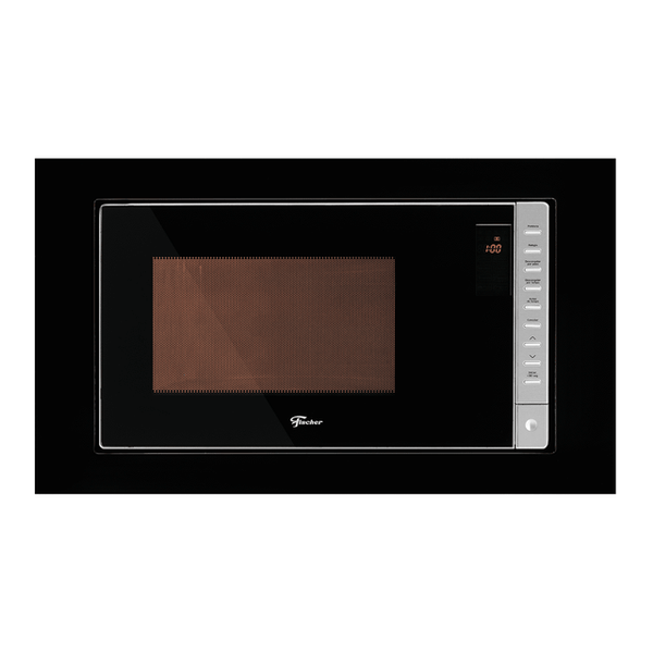 Micro-ondas de Embutir Fischer 25L Fit Line Preto 220V
