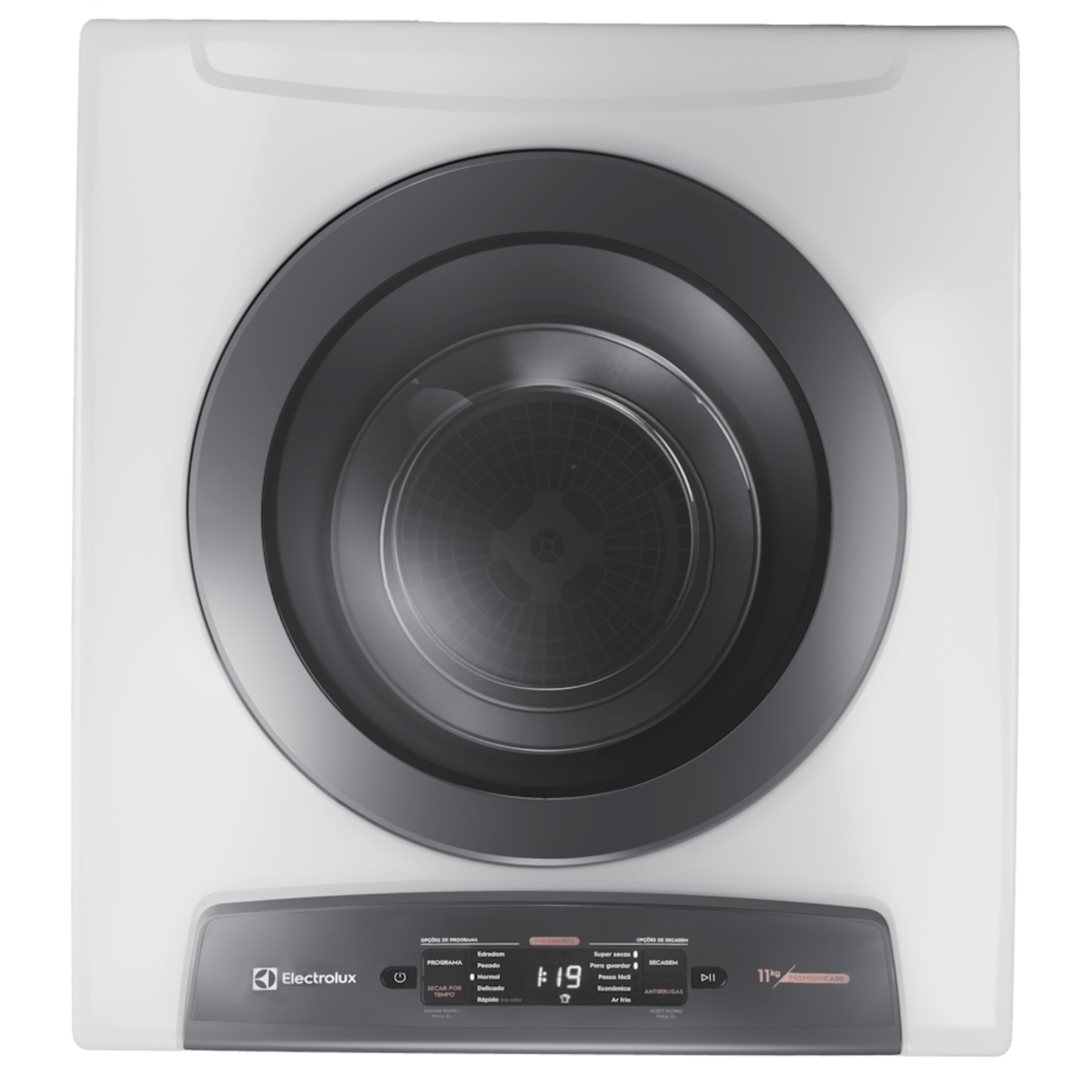 Conjunto Electrolux Lavadora de Roupas 14,5kg Efficient LEE15 + Secadora Piso e Parede 11kg SVB11 220V