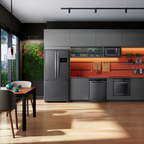 Refrigerador Brastemp 559L BRO85MK 3 Portas French Door Inverter Cor Inox 220V