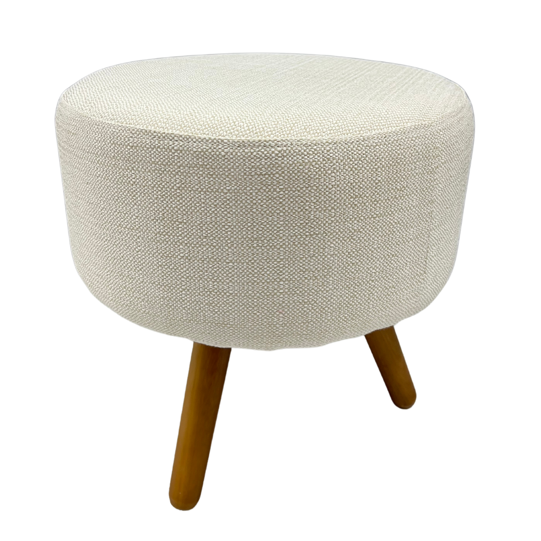 Puff Smart Perfan 40cm Linho Areia Amendoa