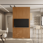 Painel Modular Ripado Linea 141cm Nature