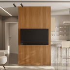 Painel Modular Ripado Linea 141cm Nature