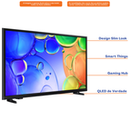 Smart TV QLed 43" FHD Samsung QN43Q Tizen Bivolt
