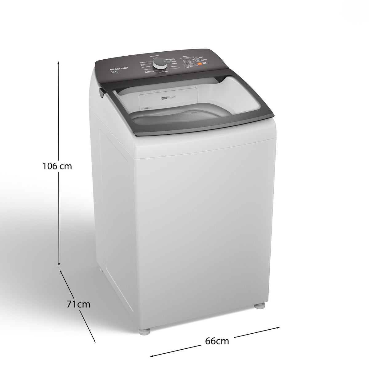 Lavadora de Roupas Brastemp Advanced 13Kg BWK13A Branco 220V