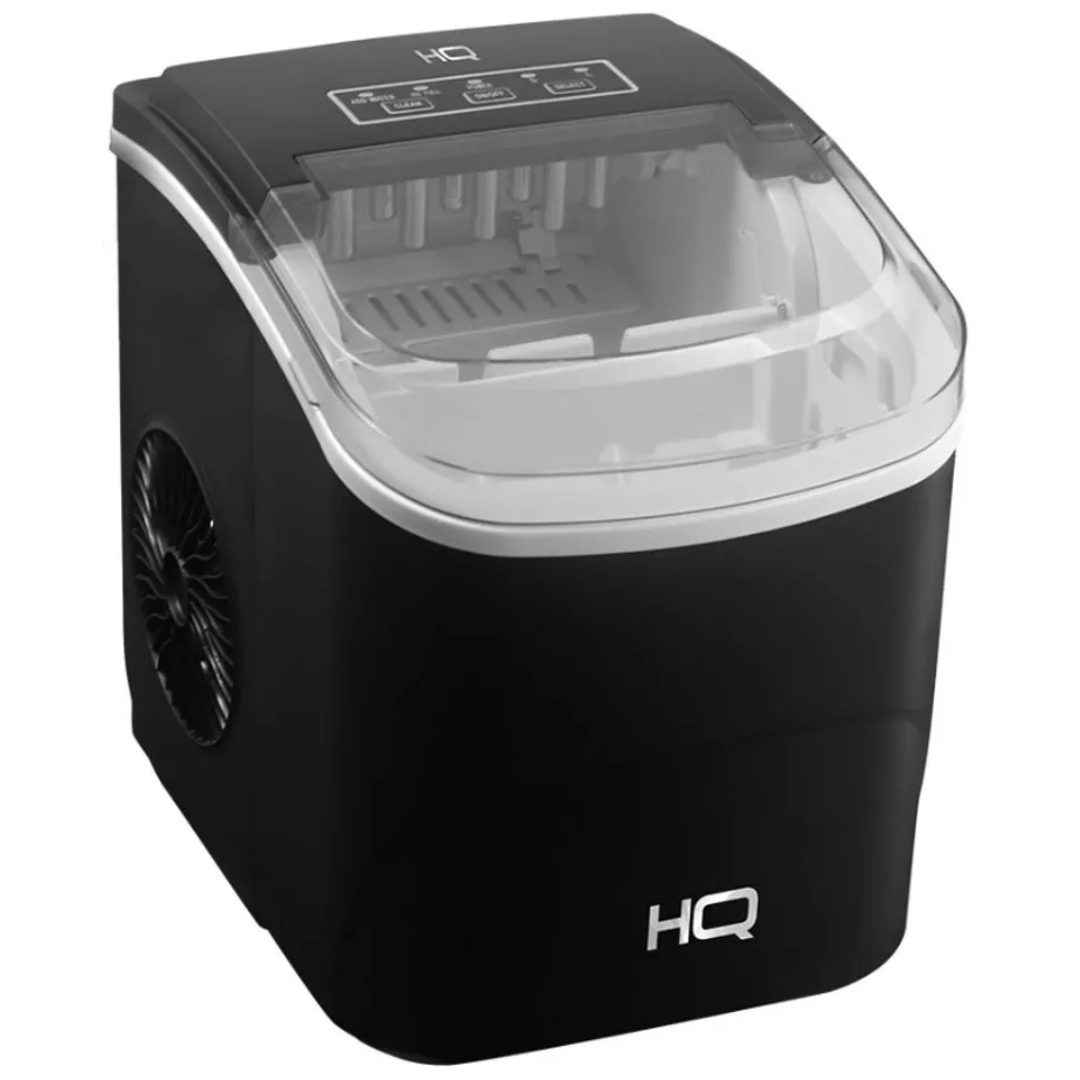 Máquina de Gelo 12kg HQ Turbo Ice Premium Preto 220V