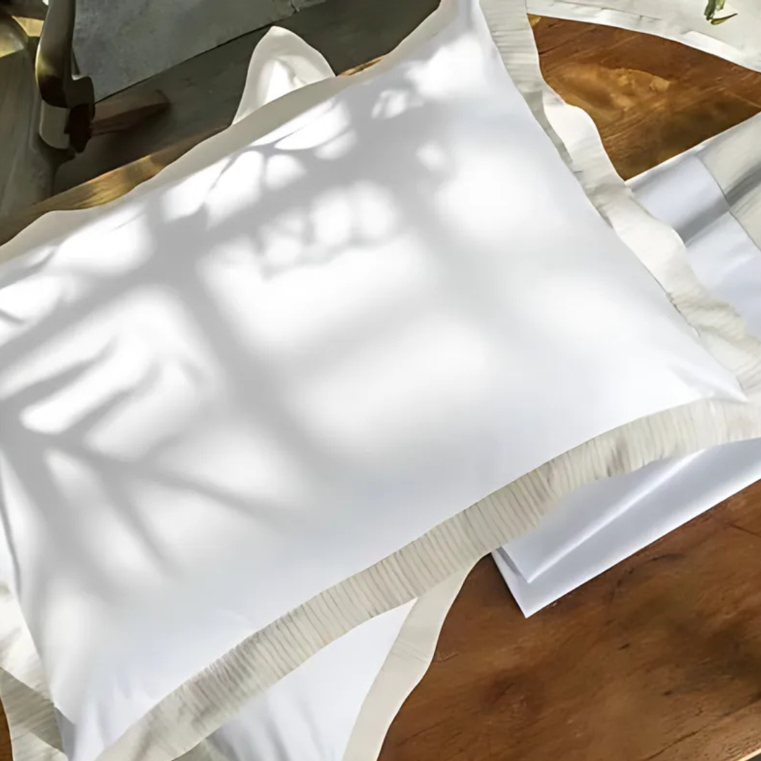 Fronha Linen Lys Naturalle 50x70cm Ajour