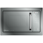 Kit Electrolux de Embutir Home Pro Forno Elétrico 80L + Micro-ondas 34L + Cooktop 5 Bocas Espelhado 220V