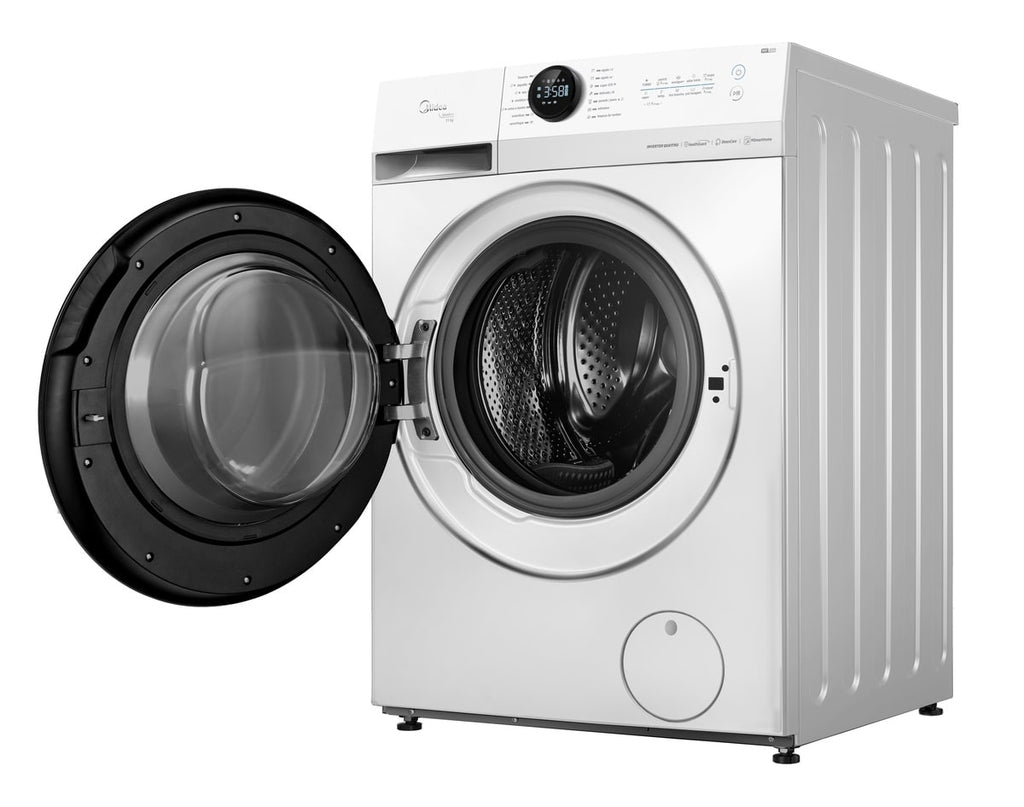 Lavadora de Roupas Midea 11KG MF200W110WB HealthGuard Smart Motor Inverter Branco 220V